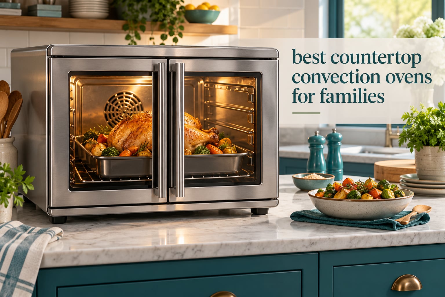 best countertop convection ovens for families