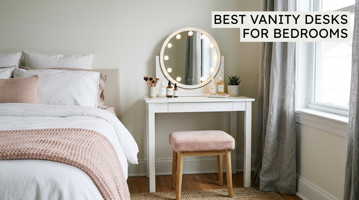 best vanity desks for bedrooms