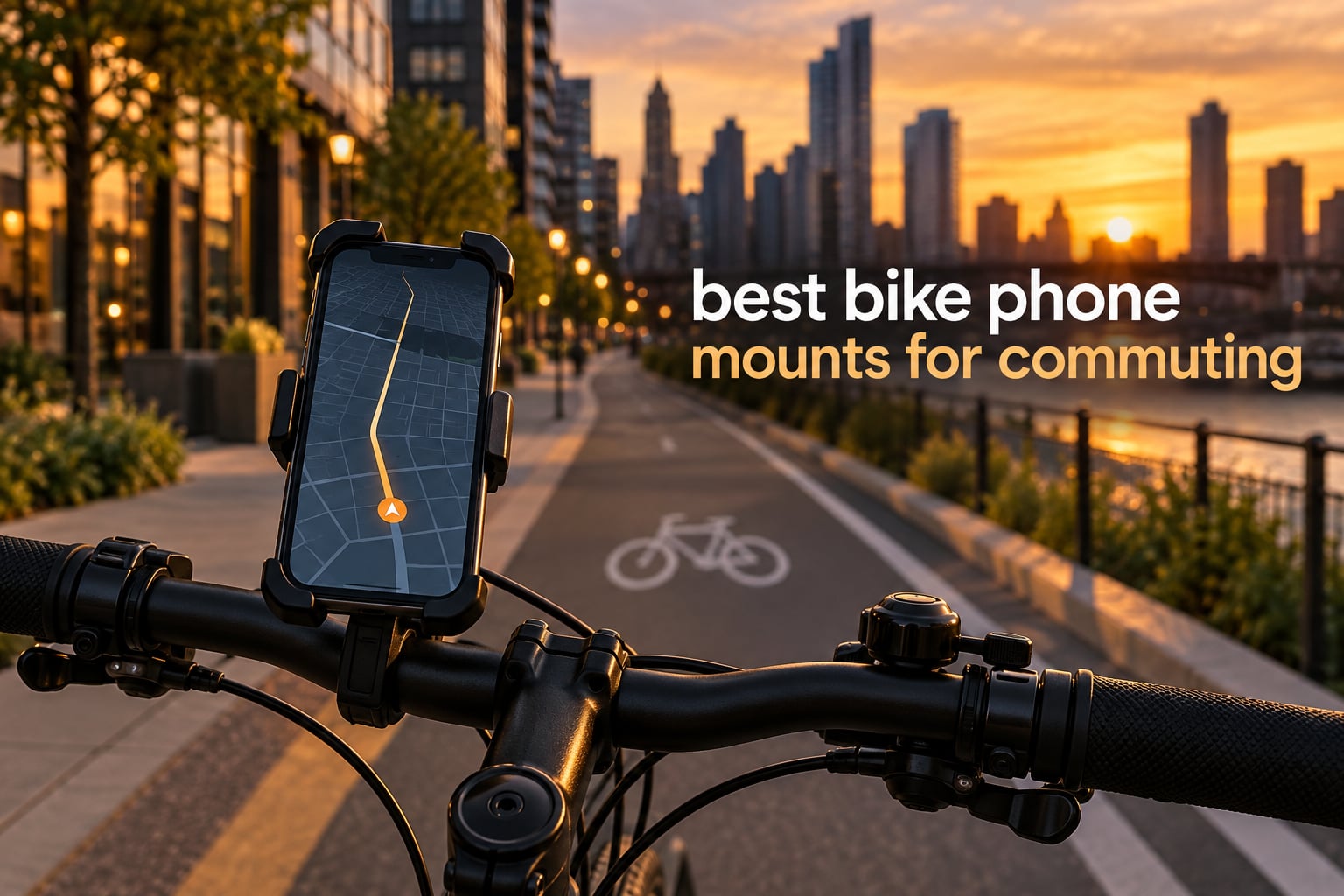 best bike phone mounts for commuting