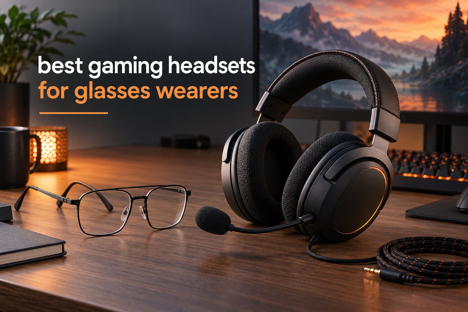 best gaming headsets for glasses wearers