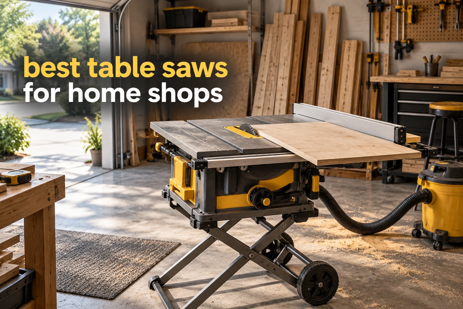 best table saws for home shops