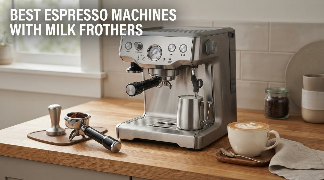 best espresso machines with milk frothers