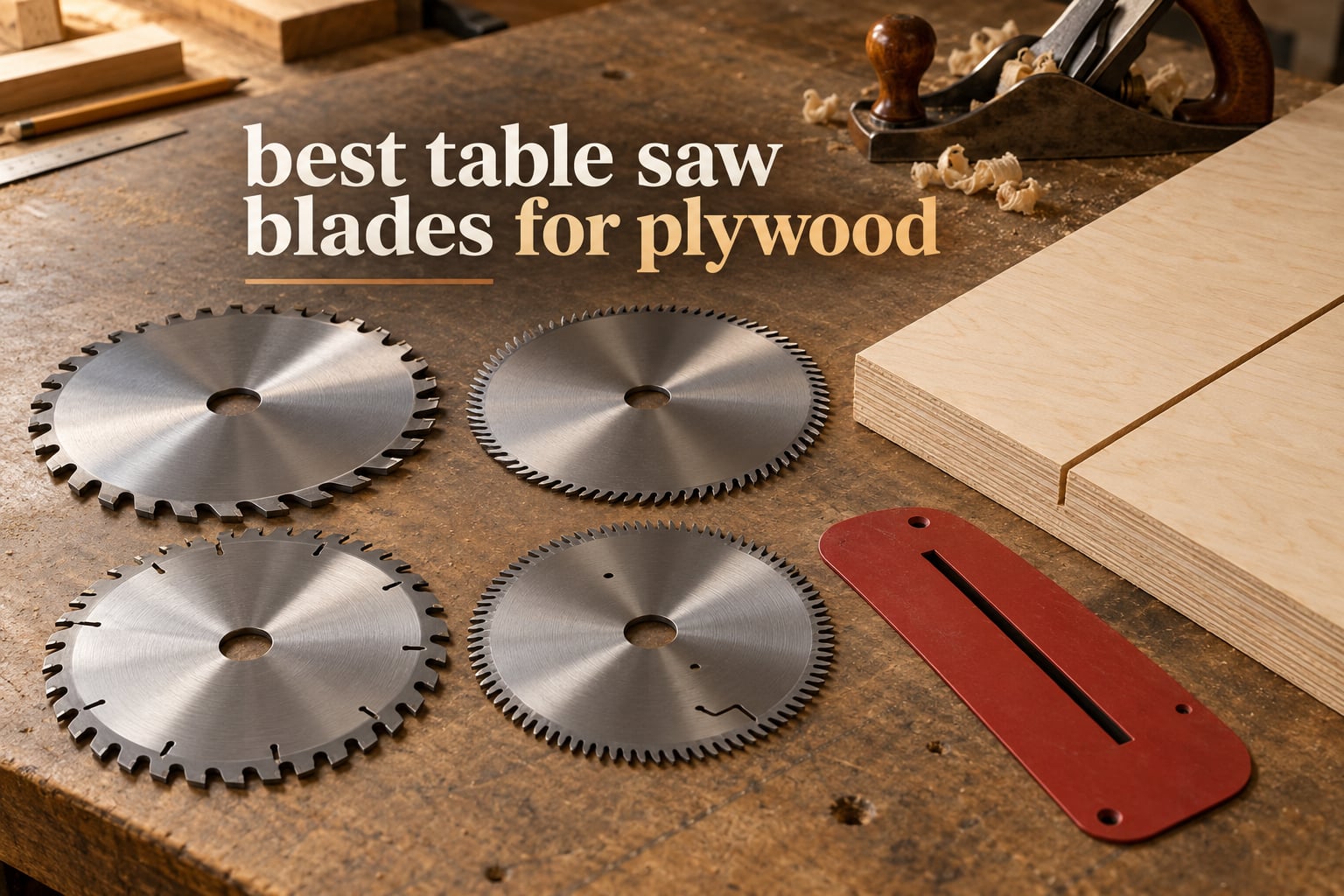 best table saw blades for plywood
