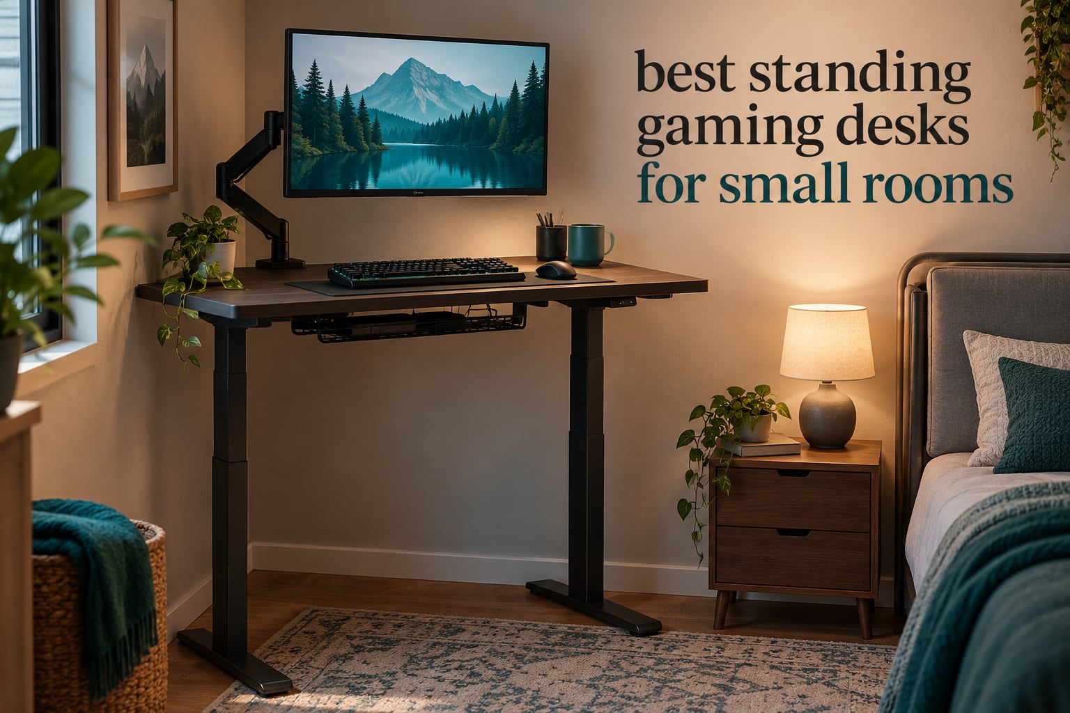 best standing gaming desks for small rooms