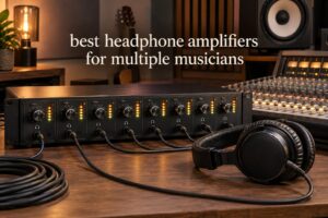 best headphone amplifiers for multiple musicians