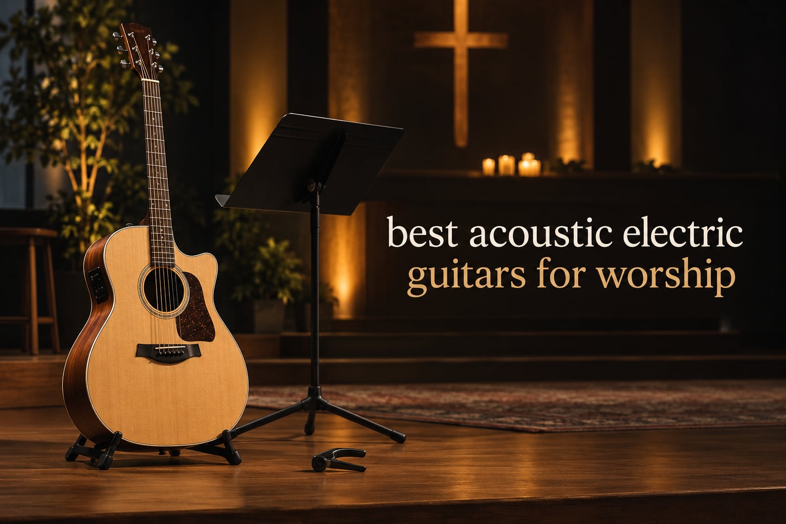 best acoustic electric guitars for worship