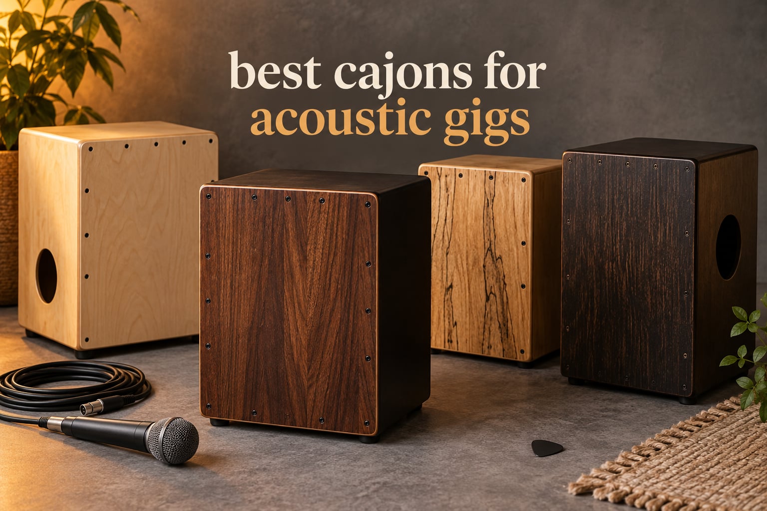 best cajons for acoustic gigs
