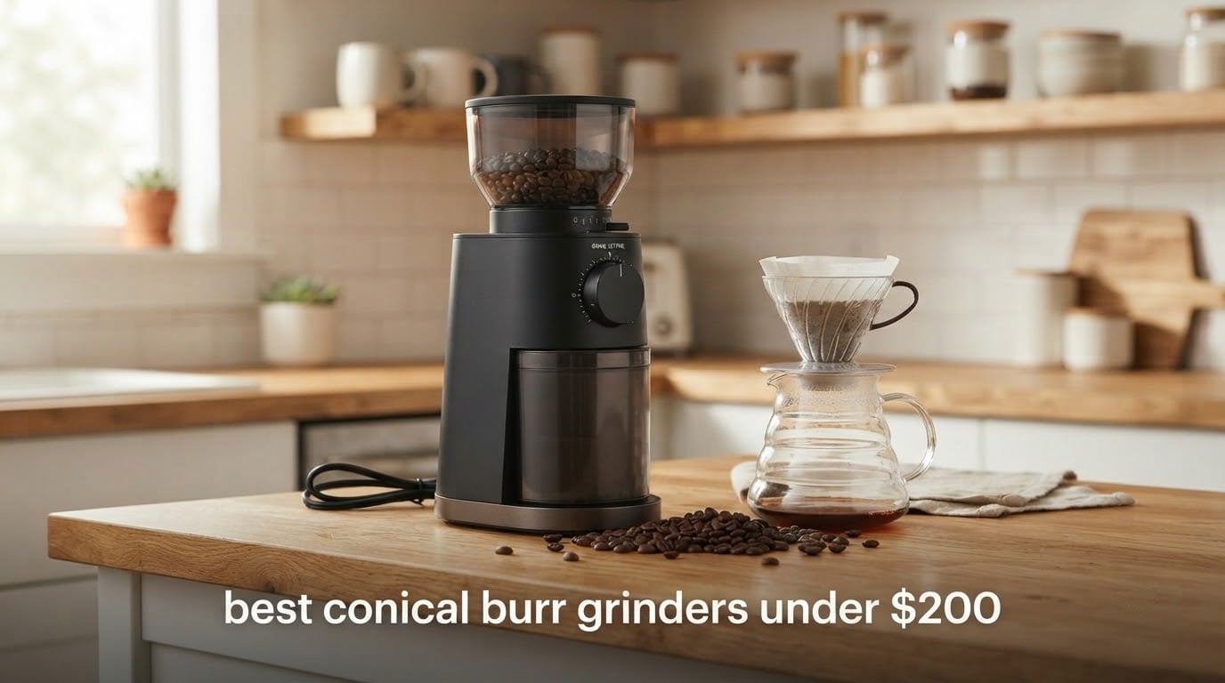 best conical burr grinders under $200