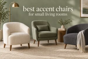 best accent chairs for small living rooms