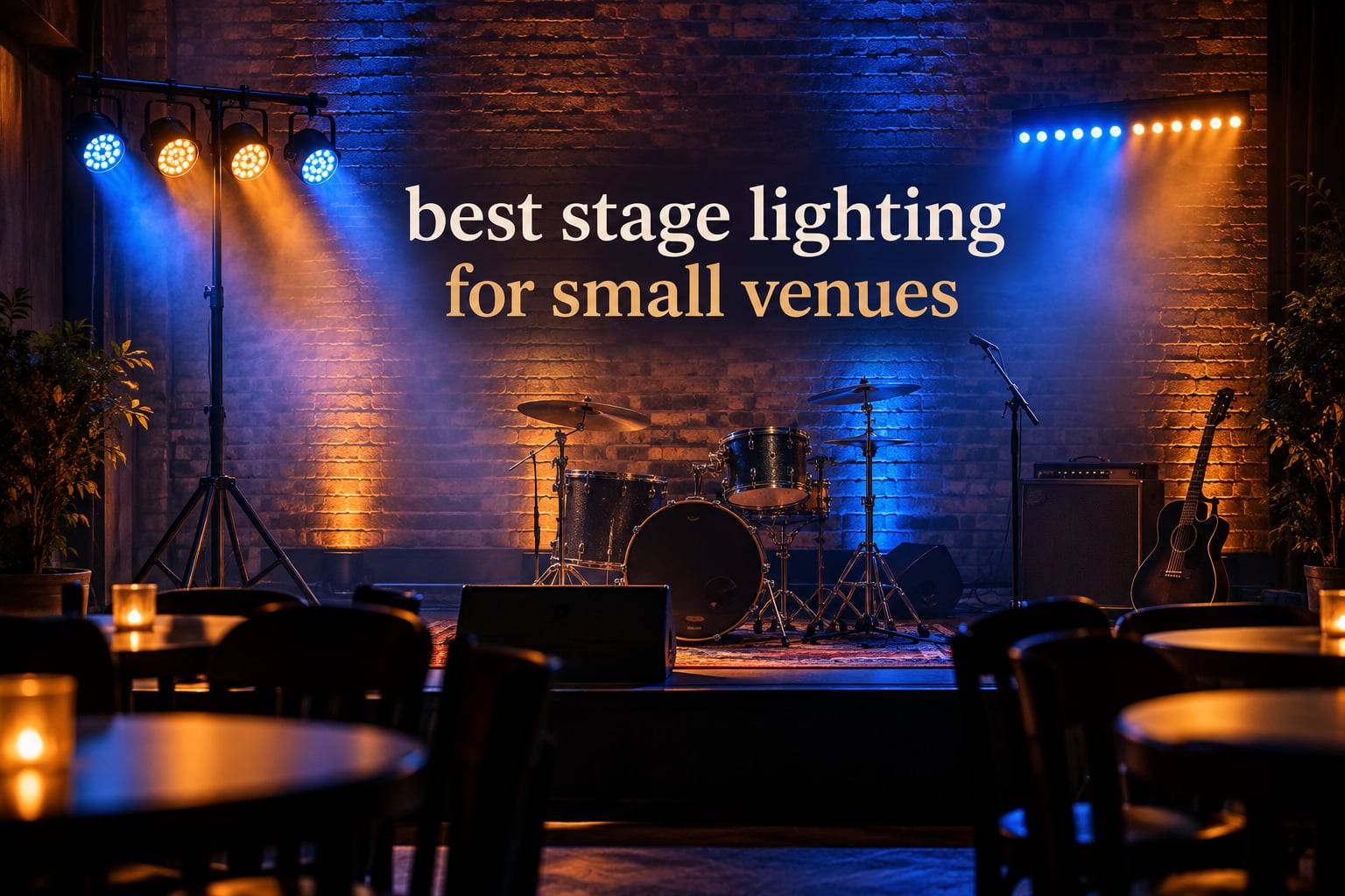 best stage lighting for small venues