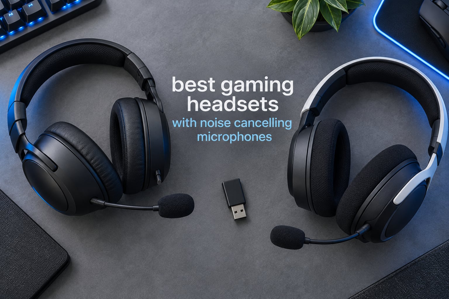 best gaming headsets with noise cancelling microphones