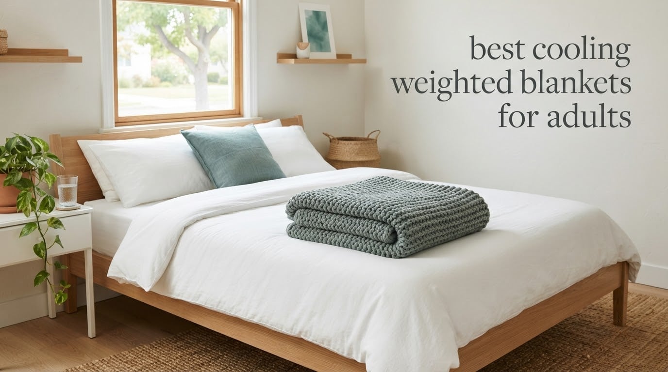 best cooling weighted blankets for adults