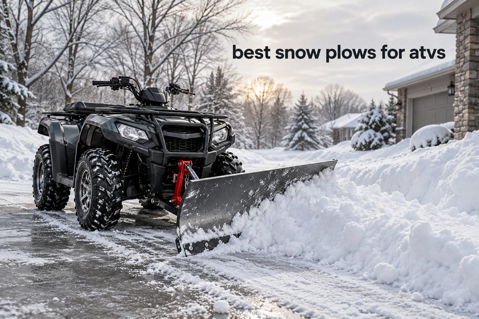 best snow plows for atvs