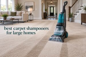 best carpet shampooers for large homes